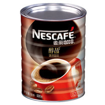 雀巢醇品速溶黑咖啡无蔗糖500g 真快乐超市甄选