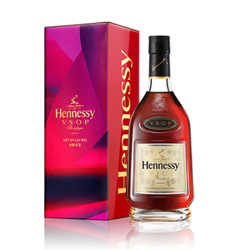 轩尼诗hennessyvsop干邑白兰地2021年礼盒700ml法国干邑