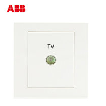 ABB开关插座 一位电视插座 AH301