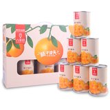 八享时糖水桔子罐头礼盒425g*6 出口日本级 开罐即食