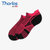 THORLO 美国高端运动袜 XPTU款专业缓震透湿男女通用款马拉松跑步袜 一双(红色 袜码12号/45-46码)