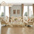 拉斐曼尼 GFS005 欧式沙发组合法式全实木真皮沙发小户型沙发客厅家具(沙发 三人位)第2张高清大图