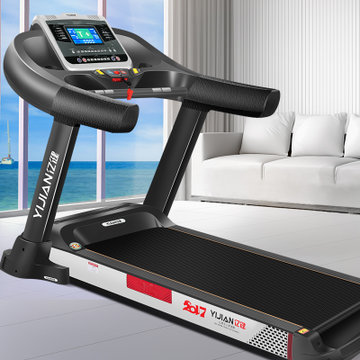 亿健跑步机高端家用静音8008as双马达升级版蓝屏单功能