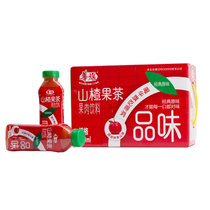 华旗山楂果茶400ml*12整箱装 经典原味 果肉果汁饮料