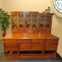 红木家具2米红木书桌实木老板台办公桌大班台非洲黄花梨木