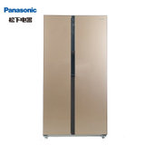 松下(Panasonic)NR-W58G1-XT 570升 钢化玻璃电脑温控大容量双开门变频风冷无霜家用对开门电冰箱