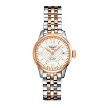 天梭(TISSOT)瑞士手表 力洛克系列经典复古精致机械女士手表(粉色)