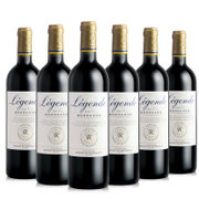 法国拉菲红酒 原瓶进口 拉菲传奇干红葡萄酒750ml(六支箱装)
