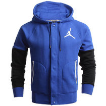 Nike耐克乔丹系列男子运动休闲针织茄克外套 696204-688-407-410-356-687(蓝色 L)