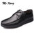 MR.KANG休闲皮鞋男士鞋牛皮男鞋男士透气单鞋系带软底爸爸鞋8802(黑色)(43)
