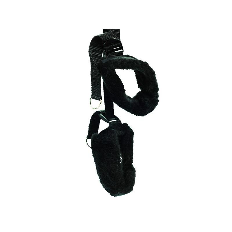 真趣出品(fairy)r-3027角色扮演高抬贵脚助力带配手铐(黑色)