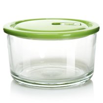 克芮思托NC8617玻璃圆型储藏保鲜碗便当盒饭盒1000毫升