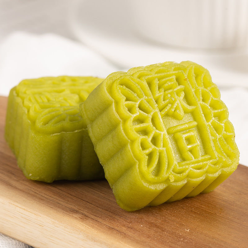 传统糕点绿豆糕板栗糕冰沙糕老式点心小吃绿豆糕两斤装默认版本