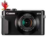 佳能（Canon）PowerShot G7X Mark II 数码相机 2010万像素新品 g7x G 7X g7 x(黑色 套餐一)
