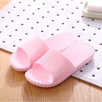 SUNTEK拖鞋男女情侣夏室内外穿软底防滑舒适居家浴室按摩凉鞋拖男士(40-41（适合39-40脚） 粉红色（2118女款）)