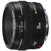 佳能（Canon）EF 50mmf/1.4 USM 标准定焦镜头 专业级镜头 50f1.4 50F1.4(黑色 套餐一)