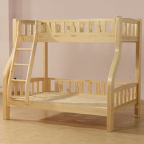 乔林曼兰 实木儿童床松木高低床子母双层床(1.2×1.9m 直梯床)