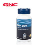 GNC/健安喜 DHA软胶囊 60粒/瓶 美国原装进口