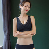 裸感养护型可拆卸乳胸垫内衣(黑色 XXL)