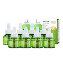 润本蚊香驱蚊电蚊香45ml*8瓶+2器驱蚊液防蚊电蚊香液电热蚊香液无香型 国美超市甄选