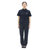 燕舞 BD2FG222101B1F 女式短袖防静电工作服套装 定制款 150-175码（计价单位：套）藏蓝色(藏蓝色 160)