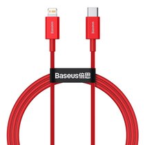 倍思(Baseus) Type-c苹果数据线 优胜系列PD20W快充数据线 1米/2米加长(1米红色)