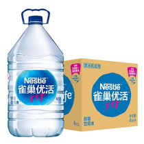 雀巢优活饮用水5L*4 真快乐超市甄选