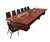 巢湖新雅 XY-A080 油漆木皮会议桌木质洽谈桌(4米会议台)
