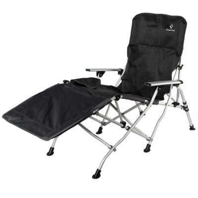 康尔健野（KingCamp）KC3810铝合金折叠躺椅（灰色）