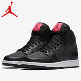 耐克女子板鞋 NIKE Air Jordan 1 High GS 3M反光 AJ1黑粉情人节篮球鞋女332148-004(图片色 36)