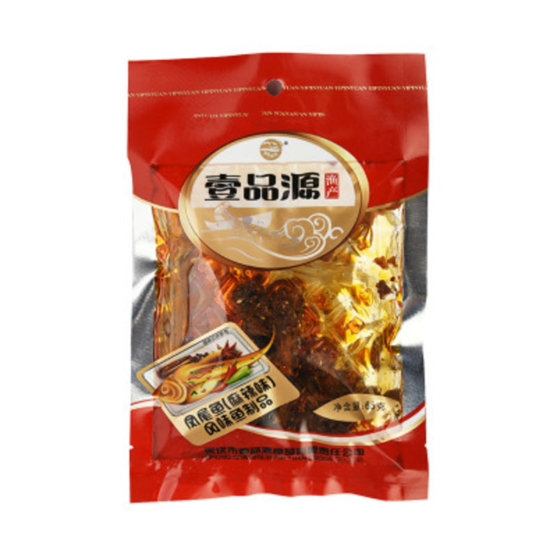 【其他零食图片】一品源麻辣凤尾鱼65g/袋图片大全,高清图片时尚款式