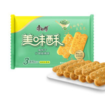康师傅美味酥(干葱香口味)咸饼干255g 营养早餐办公室休闲零食小吃