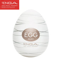 日本TENGA EGG男用飞机杯 便携式飞机胶 情趣鸡蛋 飞机蛋  送润滑剂 男用情趣用品 成人用品(丝柔 1个)