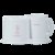 茶花卫生间牙刷架置物架漱口杯套装家用简约北欧浴室放牙膏多功能(白色)