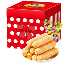 徐福记米格玛礼盒1000g 糙米卷夹心米果卷膨化食品饼干休闲食品零食大礼包混合装送礼盒