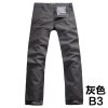 诺奇男装 新款商务时尚休闲裤 男士直筒休闲裤 02033(灰色B3 28)