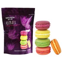 美伦多 玛吉尼巧克力脆200g*2袋 花生果仁夹心马卡龙饼干小吃零食包邮