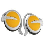 电音DX-122 耳机 耳挂式耳机 立体声耳机（橙色）（高品质的铷铁硼磁钢扬声器,低音回路设计,增强低音表现力,无氧铜线,有效提升音质）