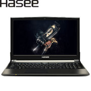 神舟(HASEE)战神Z6-KP7GT 15.6英寸游戏本笔记本电脑i7-7700HQ 8G 1T+128GSSD(黑色 标配)