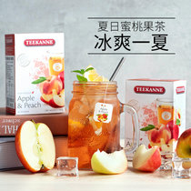 德康纳苹果水蜜桃味水果茶2.5g*20包 50g/盒
