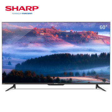 夏普彩电(SHARP) 60D6UA 60英寸 4K超高清日本原装液晶面板高音质杜比DTS双解码电视机