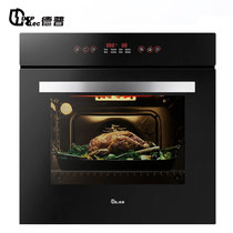 下单价3480元！德普(depelec)807e嵌入式电烤箱家用多功能大容量镶嵌式烤箱,(黑色)