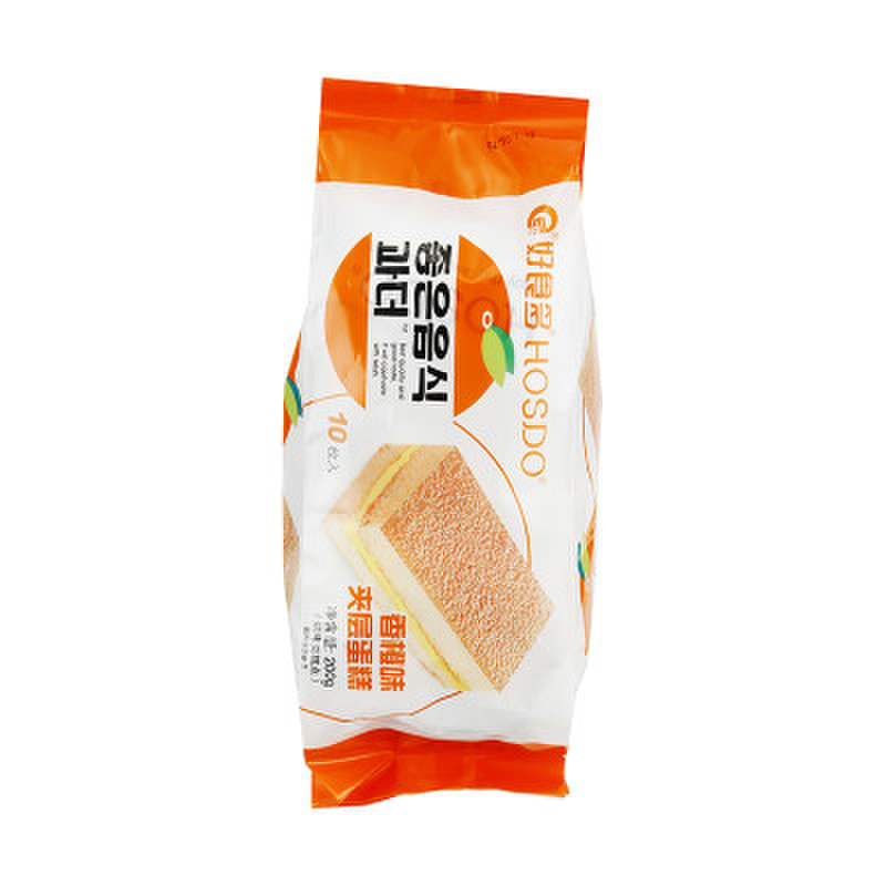 好食多 夹层蛋糕(香橙味) 200g/袋