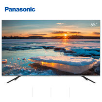 松下（ Panasonic）电视 TH-55GX700C 55英寸 超高清4K智能 HDR 杜比音效（黑色）