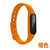 YM 智能手环 运动手环手表 跑步手环 计步器 睡眠监测 运动手表 蓝牙 IP67防水防尘 跟踪器 适配苹果安卓系统(橙色)