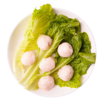 锅美优食北部湾鱼滑120g 火锅食材