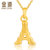 金道梦幻巴黎3D硬金吊坠埃菲尔铁塔黄金吊坠项链 限时促销直降到底