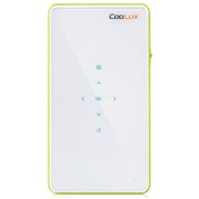 酷乐视（coolux）精英版NEW微型投影机Q6【真快乐自营 品质保证】微型迷你投影机仪 内置无线，airplay/miracast 移动电源