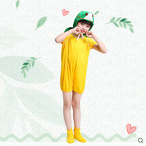 六一儿童节动物演出服装恐龙衣服兔鼠牛猪蜜蜂虎狼青蛙鸡鸭表演服(短袖乌龟)(140cm)