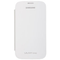 三星（Samsung）手机套手机壳保护套保护壳原装皮套I9082炫彩（白色）